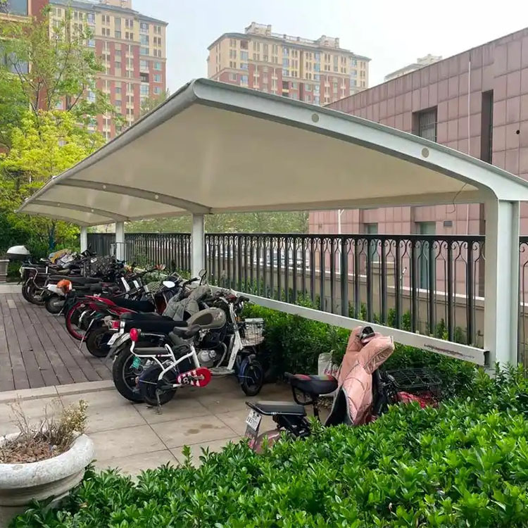 番禺区膜结构电动车棚